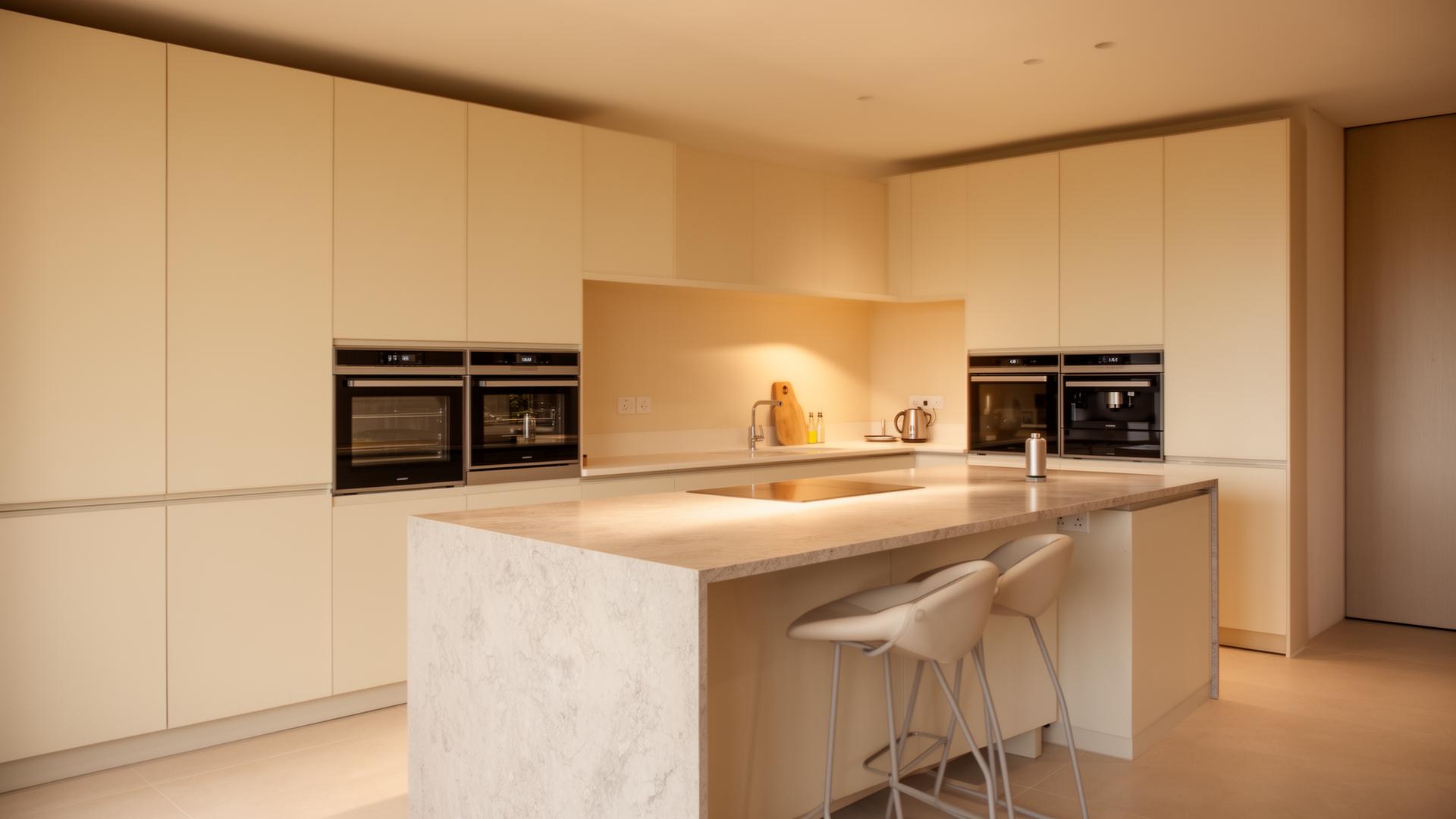 Handleless kitchen